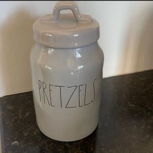 Rae Dunn - PRETZELS - canister